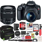 Canon E18CNEOSRT71855 Rebel T7 DSLR Camera Bundle