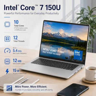 Dell 16 DC16251 Touchscreen Laptop with Intel Core 7