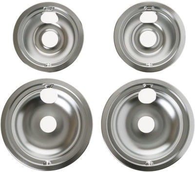 GE GE68C 6" & 8" Chrome Drip Pan Kit