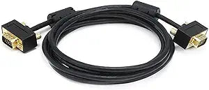 Monoprice 106360 Ultra Slim VGA Cable 6ft (2-Pack) — main product image