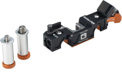 Bright Tangerine Lens Support 15mm LWS with Posts