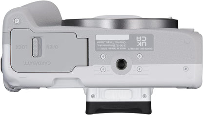 Canon 5812C002 EOS R50 White Mirrorless Vlogging Camera (Body Only)