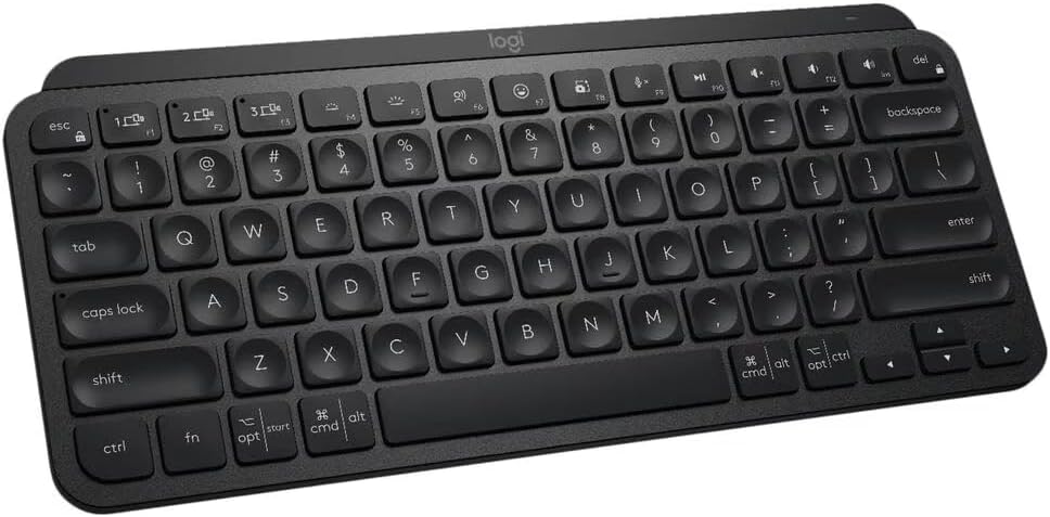 Logitech 920-010475 MX Keys Mini Black Wireless Keyboard Renewed