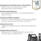 Panasonic KX-TGF850B Corded/Cordless Phone Call Block