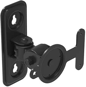 Monoprice 130818 Pivoting Speaker Wall Mount Black — main product image
