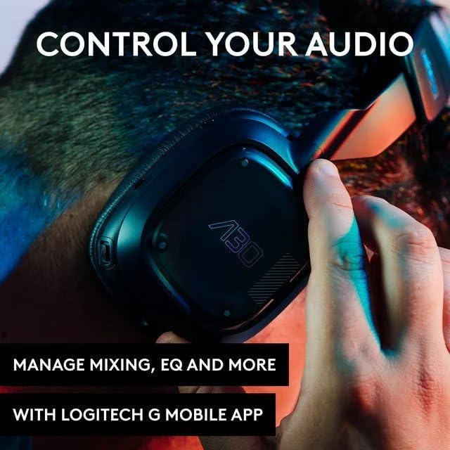 Logitech A30 Astro Lightspeed Wireless Gaming Headset (Renewed)
