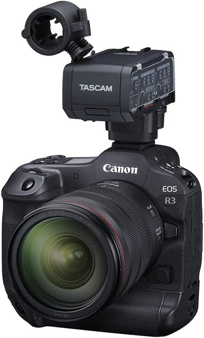 Tascam CA-XLR2d-C XLR Microphone Adapter Canon Kit