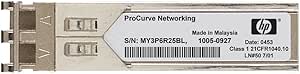 HP JD100A Procurve X110 100M SFP Transceiver — main product image