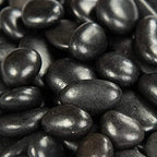 MSI AMZ-LSC-0011P Polished Black Decorative Pebbles 40 lb Bag