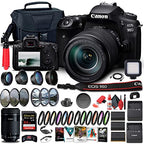 Canon 3616C016 EOS 90D DSLR 18-135mm Lens Bundle Renewed