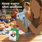 Fujifilm Instax Mini Instant Film 100-Sheet Pack with Cleaning Cloth