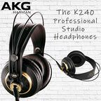 AKG K240 Studio Renewed Semi-Open Headphones