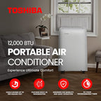 Toshiba RAC-PD1213CWU Portable Air Conditioner WiFi