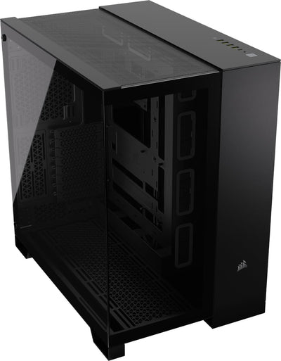 Corsair CC-9011257-WW 6500X: Mid-Tower ATX Dual Chamber Case - Black