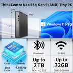 Lenovo ThinkCentre neo 55q Ryzen AI Mini Business Desktop