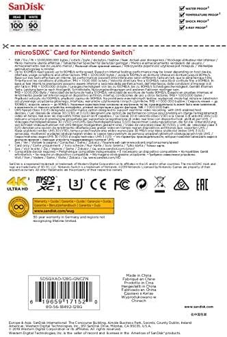SanDisk SDSQXAO-128G 128GB Nintendo Switch microSDXC Card