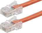 Monoprice 113244 Cat6 Ethernet Patch Cable 2ft Orange