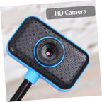 Luxshiny Flexible USB Webcam with Built-In Microphone