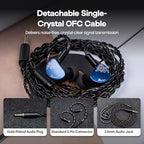 Linsoul Kiwi Ears Cadenza II Single Dynamic Driver IEMs