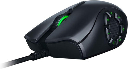 Razer RZ01-02410100-R3M1 Naga Trinity Gaming Mouse - 16000 DPI, Chroma RGB, Modular Plates