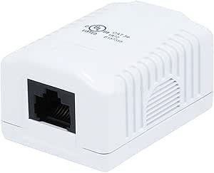 Monoprice 107090 Cat5e Surface Mount Box Single