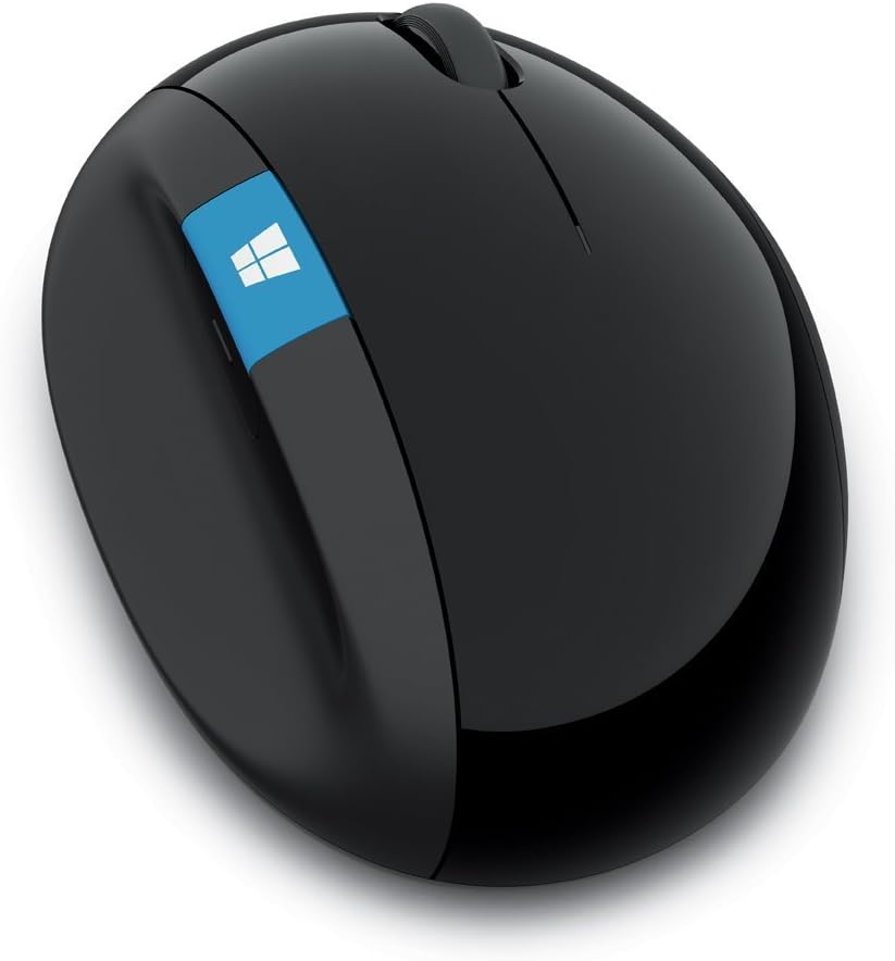 Microsoft L6V-00002 Sculpt Ergonomic Wireless Mouse Black