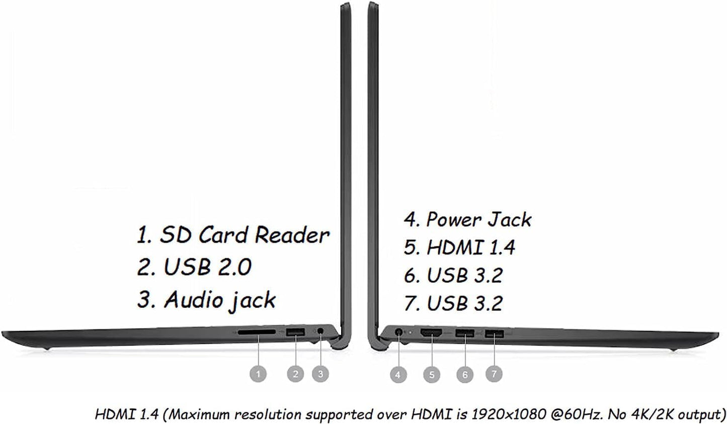 Dell Inspiron 15.6" FHD i7 Business Laptop 512GB SSD