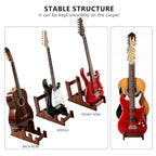 DIDA Wooden Multi-Guitar Stand for Three Instruments