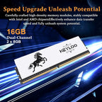 HEYLOO DDR4 RGB Dual-Channel Desktop Memory Kit