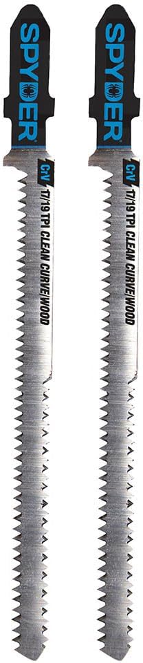 Spyder 300004 - 4-Inch Double Sided Jigsaw Blades (2-Pack)