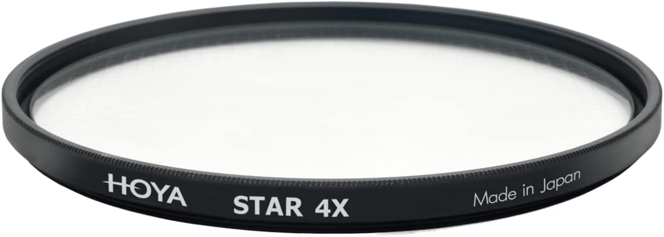 Hoya YYE4158 Star 4X Filter - 58mm Lens Effect