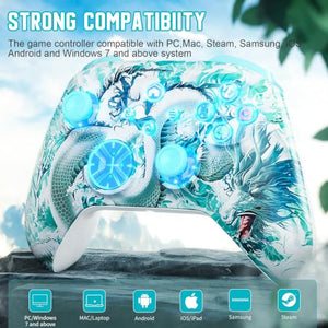 Gamrombo Wireless Xbox Controller with Hall Effect Sticks