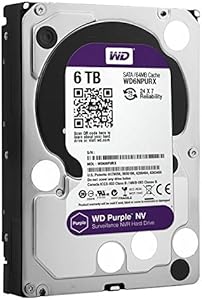 Western Digital WD6NPURX 6TB Purple NV Surveillance HDD — main product image