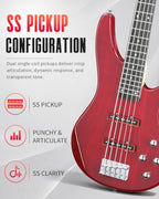 Ktaxon 5-String Electric Bass Guitar Beginner Kit