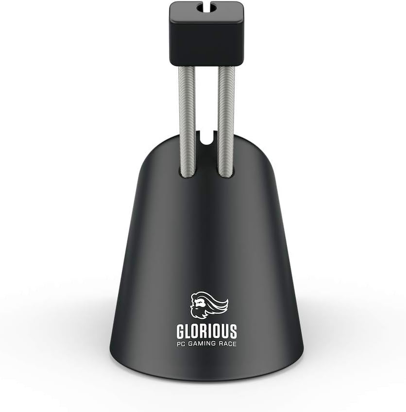 Glorious G-MB-BLACK Mouse Bungee - Cable Management for Gaming - Black
