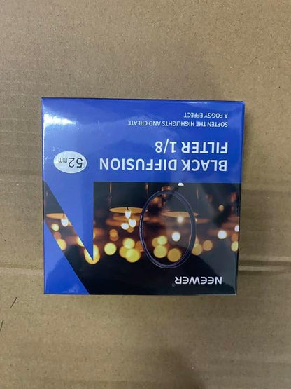 Neewer 10101549 52mm Black Diffusion 1/8 Filter