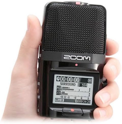 Zoom H2n Portable Recorder - Stereo/Surround Sound - 5 Mics