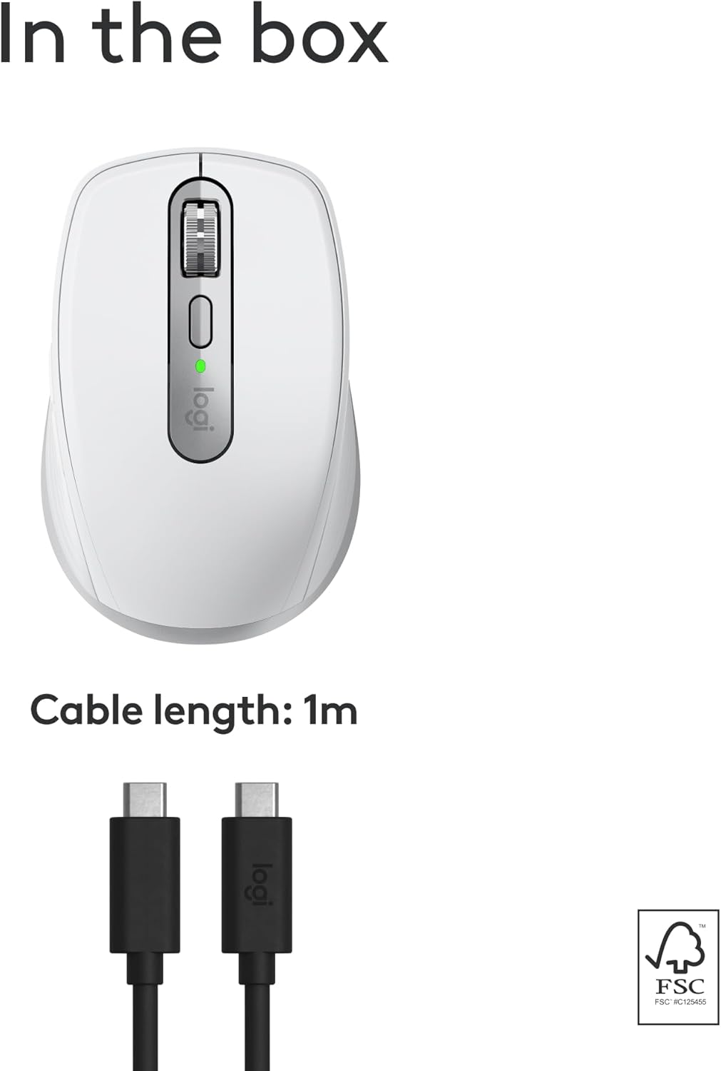 Logitech 910-006944 MX Anywhere 3S Mac Wireless Mouse