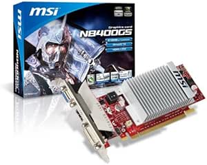 MSI N8400GS-MD256H/TC GeForce 8400 GS 512 MB Turbo Cache Graphics Card — main product image