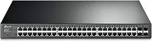 TP-Link T1600G-52PS 48-Port Gigabit PoE+ Managed Switch — main product image