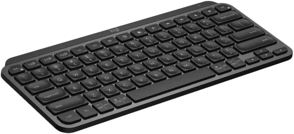 Logitech 920-010475 MX Keys Mini Black Wireless Keyboard Renewed