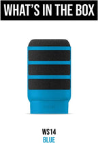 Rode WS14-B PodMic Pop Filter Blue