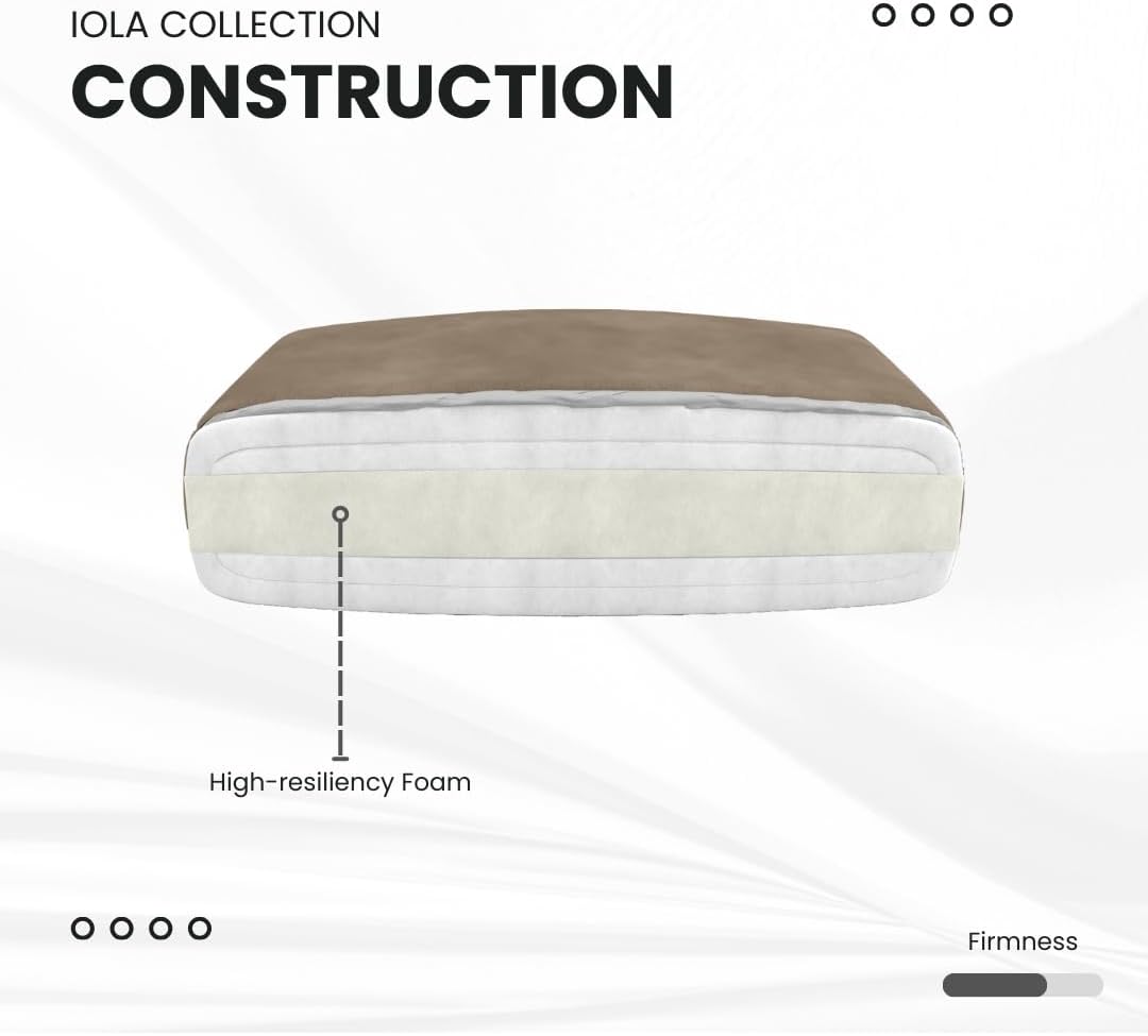 Lexicon 194840258988 Mid Century Modern Velvet Accent Chair