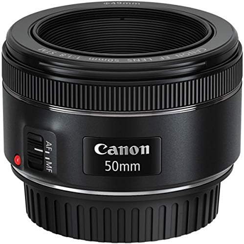 Canon EF 50mm f/1.8 STM Portrait & Travel Lens Kit Renewed