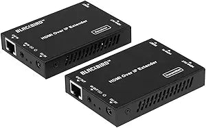 Monoprice 143624 Blackbird PRO HDMI Over IP Extender Kit