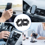 ZAHESIDS Car Phone Mount Tightening Nuts for 17mm Ball Adapters