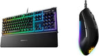 SteelSeries Apex 3 RGB Gaming Keyboard + Rival 3 Mouse