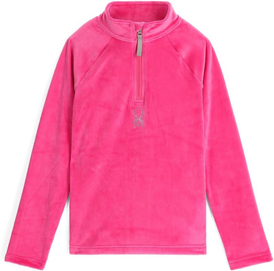 Spyder 38R125306 Girl's Shimmer Bug Half Zip Ski Base Layer