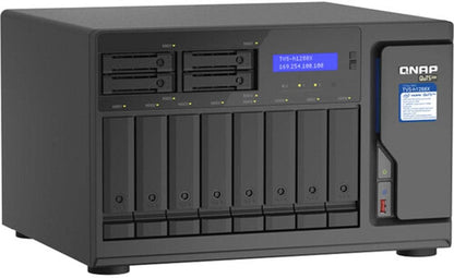 QNAP TVS-h1288X-W1250 Media NAS 10GbE