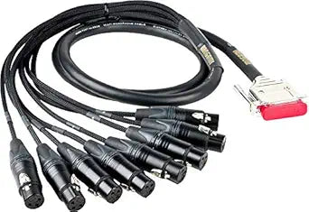 Mogami GOLD DB25-XLRF-25 Analog Recorder Cable 25ft — main product image